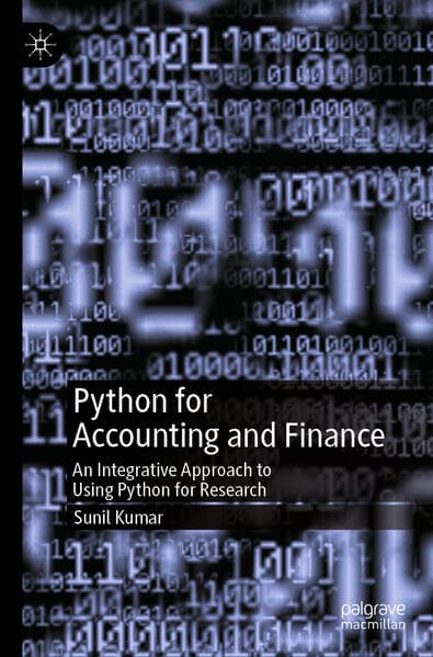 Python for Accounting and Finance