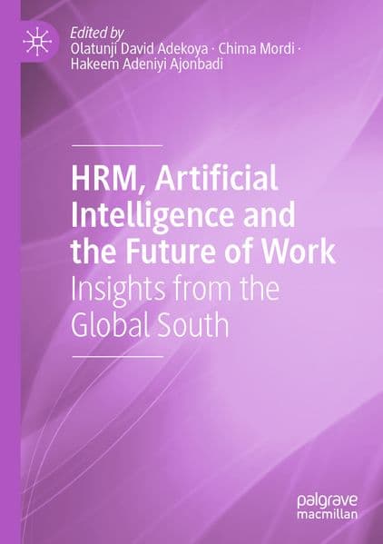 HRM, Artificial Intelligence and the Future of Work