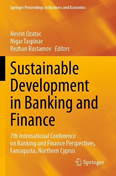 Sustainable Development in Banking and Finance