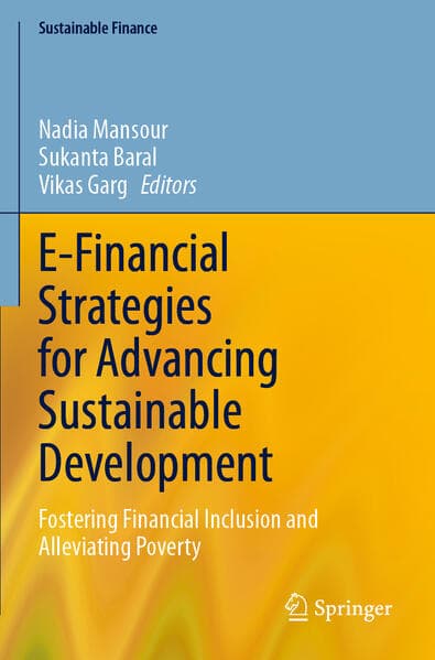 E-Financial Strategies for Advancing Sustainable Development