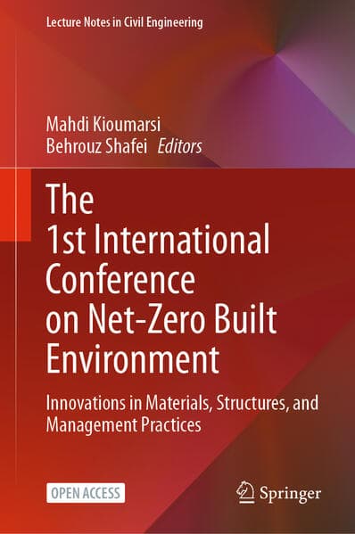 The 1st International Conference on Net-Zero Built Environment