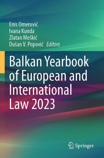Balkan Yearbook of European and International Law 2023