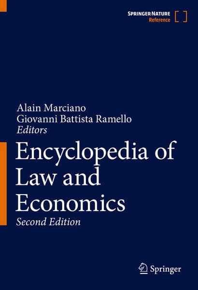Encyclopedia of Law and Economics