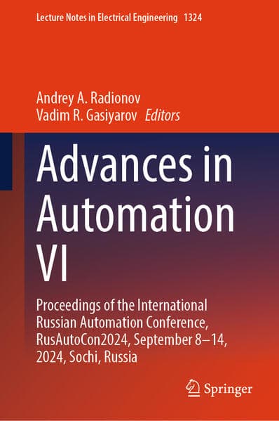 Advances in Automation VI