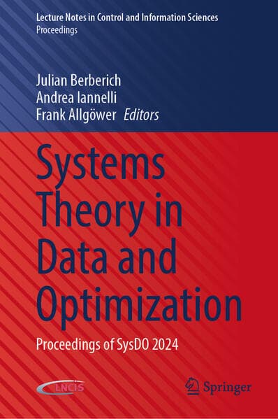 Systems Theory in Data and Optimization