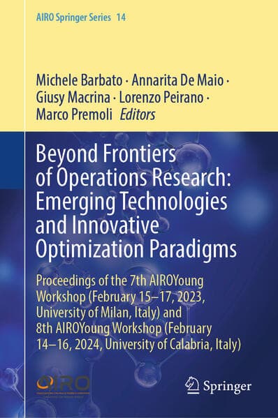 Beyond frontiers of Operations Research: Emerging technologies and innovative optimization paradigms