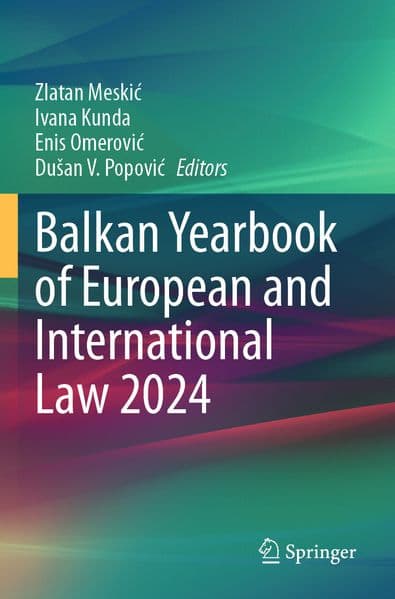 Balkan Yearbook of European and International Law 2024