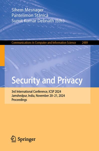 Security and Privacy