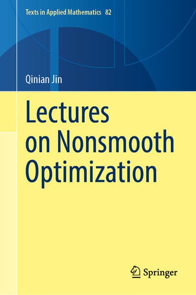 Lectures on Nonsmooth Optimization