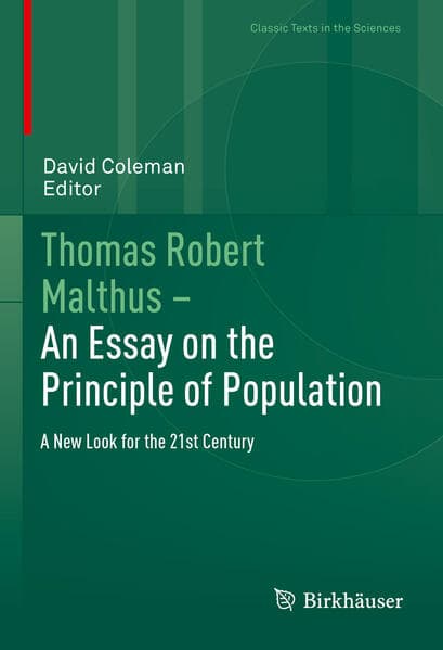 Thomas Robert Malthus – An Essay on the Principle of Population