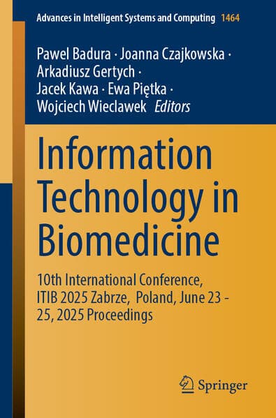 Information Technology in Biomedicine