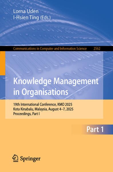 Knowledge Management in Organisations
