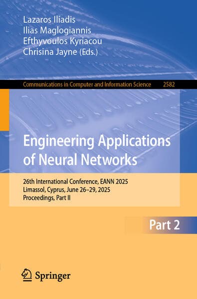 Engineering Applications of Neural Networks