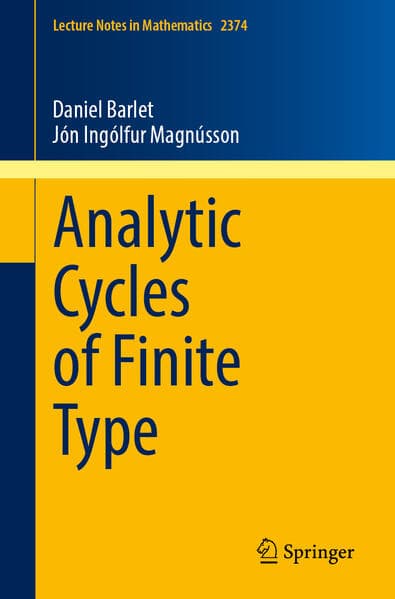 Analytic Cycles of Finite Type