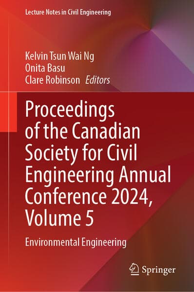 Proceedings of the Canadian Society for Civil Engineering Annual Conference 2024, Volume 5