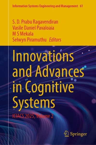 Innovations and Advances in Cognitive Systems