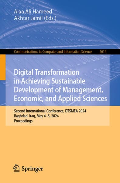 Digital Transformation in Achieving Sustainable Development of Management, Economic, and Applied Sciences