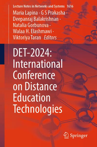 DET-2024: International Conference on Distance Education Technologies