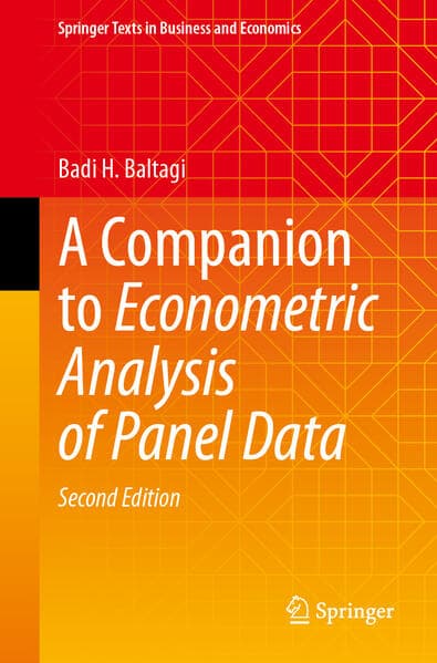 A Companion to Econometric Analysis of Panel Data