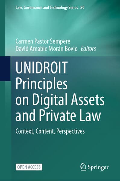 UNIDROIT Principles on Digital Assets and Private Law