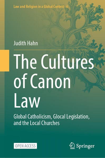 The Cultures of Canon Law