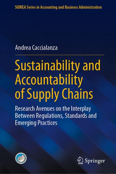 Sustainability and Accountability of Supply Chains