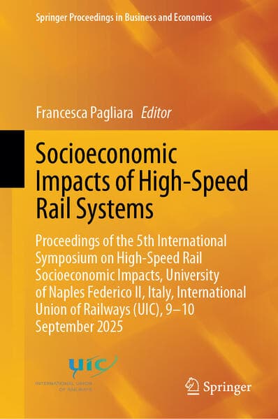Socioeconomic Impacts of High-Speed Rail Systems