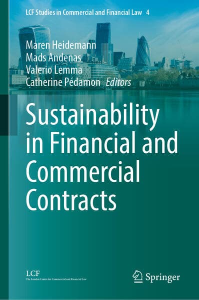 Sustainability in Financial and Commercial Contracts