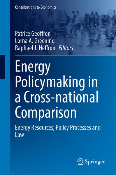 Energy Policymaking in a Cross-national Comparison