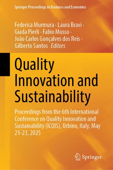 Quality Innovation and Sustainability