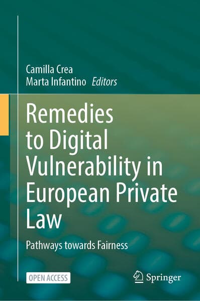 Remedies to Digital Vulnerability in European Private Law