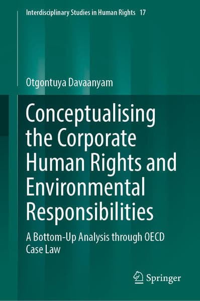 Conceptualising the Corporate Human Rights and Environmental Responsibilities