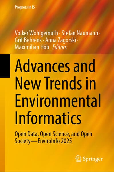 Advances and New Trends in Environmental Informatics