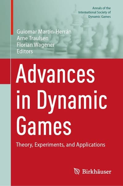 Advances in Dynamic Games