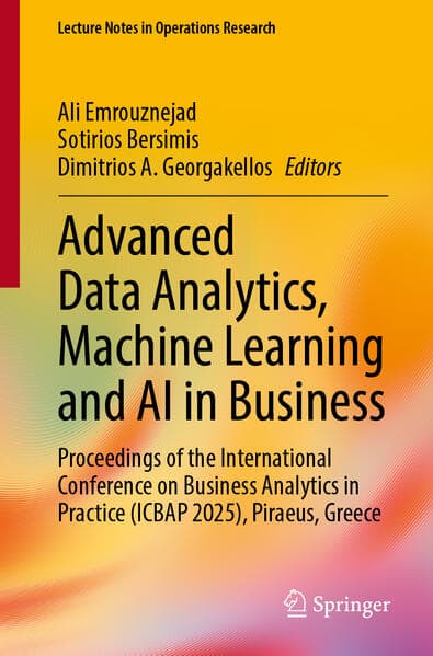 Advanced Data Analytics, Machine Learning and AI in Business