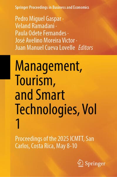 Management, Tourism, and Smart Technologies, Vol 1