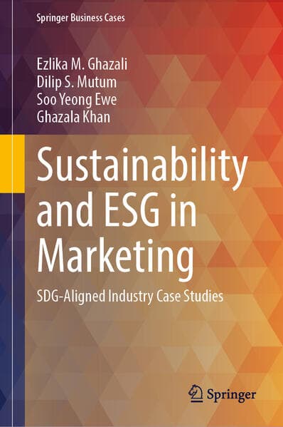 Sustainability and ESG in Marketing