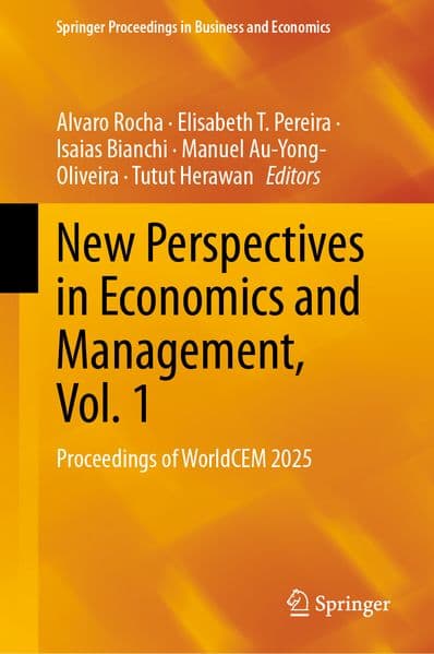 New Perspectives in Economics and Management, Vol 1