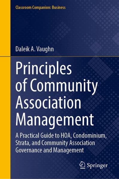 Principles of Community Association Management