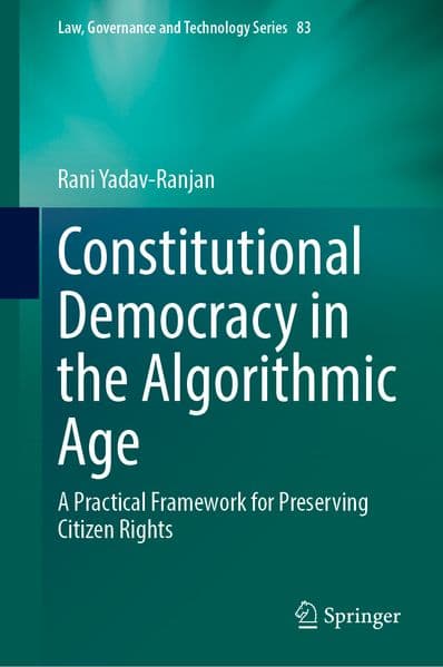 Constitutional Democracy in the Algorithmic Age