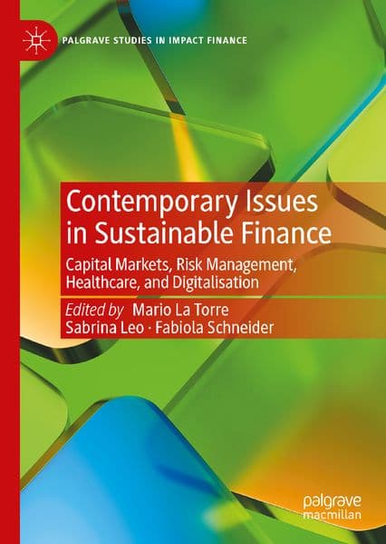 Contemporary Issues in Sustainable Finance