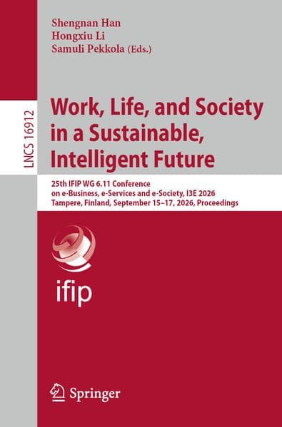 Work, Life, and Society in a Sustainable, Intelligent Future