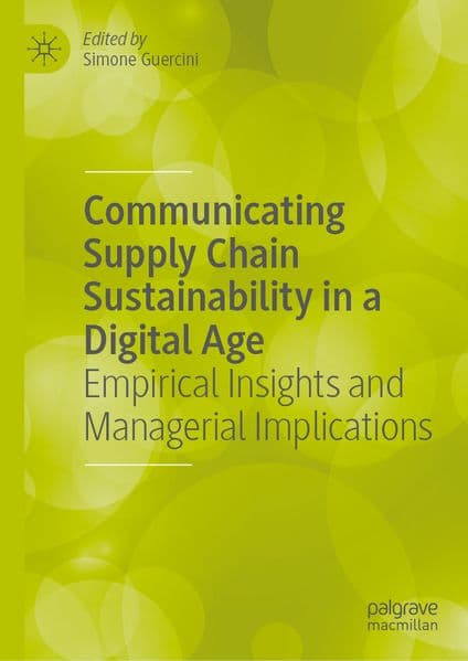 Communicating Supply Chain Sustainability in a Digital Age
