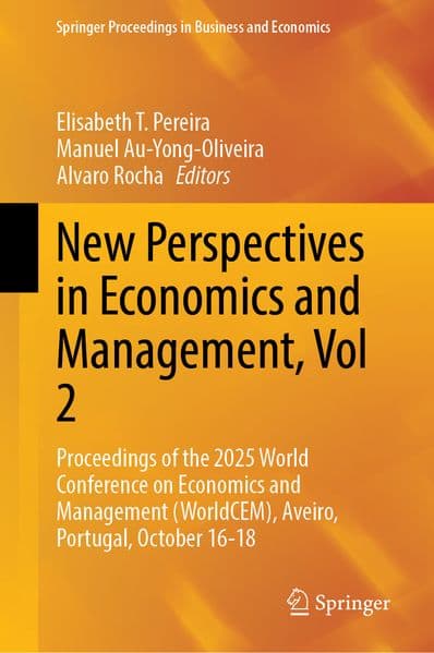 New Perspectives in Economics and Management, Vol 2