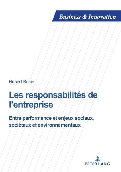 Les responsabilités de l'entreprise