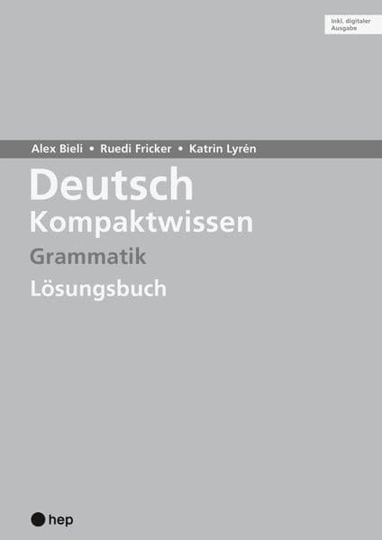 Deutsch Kompaktwissen. Grammatik. Lösungen (Print inkl. digitaler Ausgabe, Neuauflage 2026)