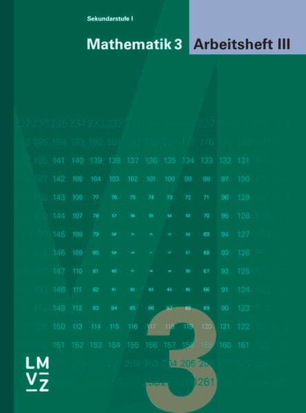 Mathematik 3 Sekundarstufe I / Arbeitsheft III
