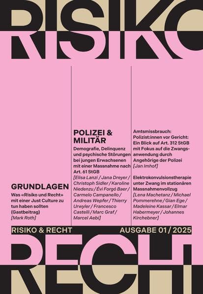 Risiko & Recht 01/2025