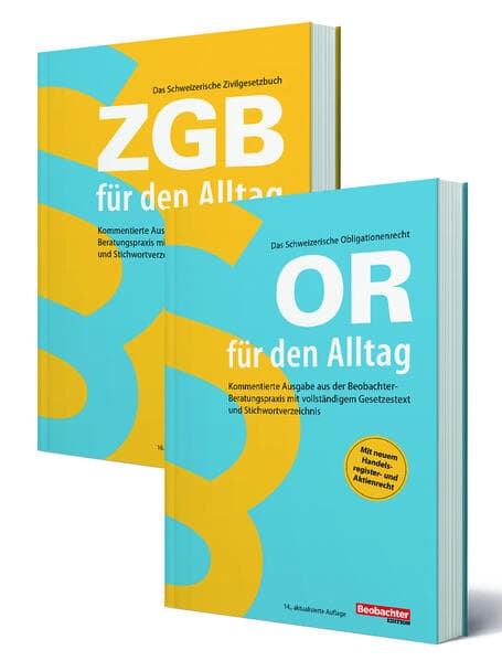 Buchset OR und ZGB