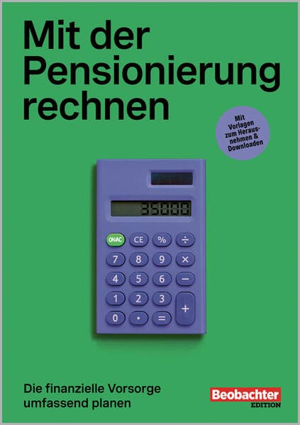 Mit der Pensionierung rechnen